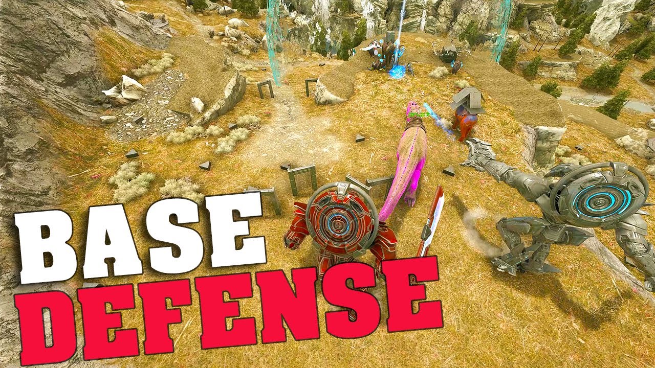 Defending Against A Big Fob Outside! | Ark Small Tribes S5E12🎄🎅