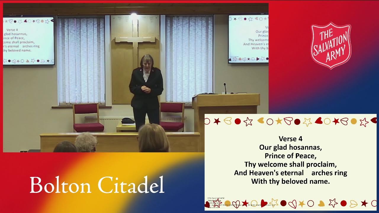 Bolton Citadel Salvation Army Live Stream
