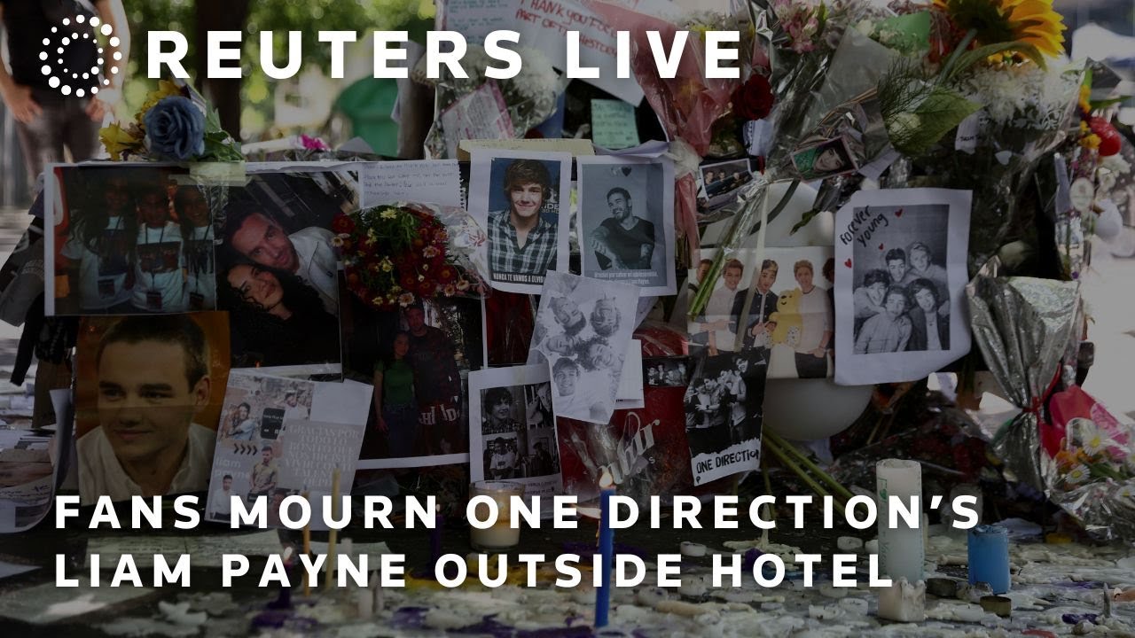 LIVE: Fans mourn One Direction star Liam Payne outside Buenos Aires hotel