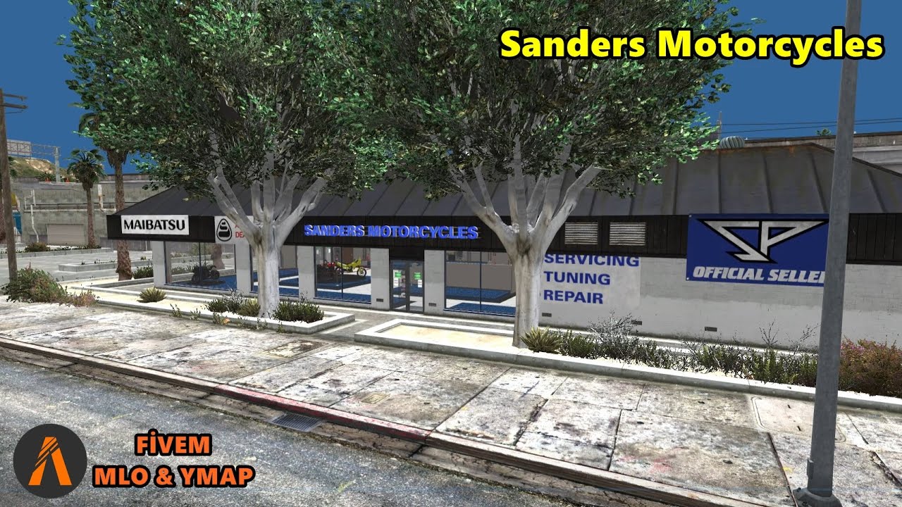 FiveM | MLO/YMAP | Мотоциклы Sanders | KSC