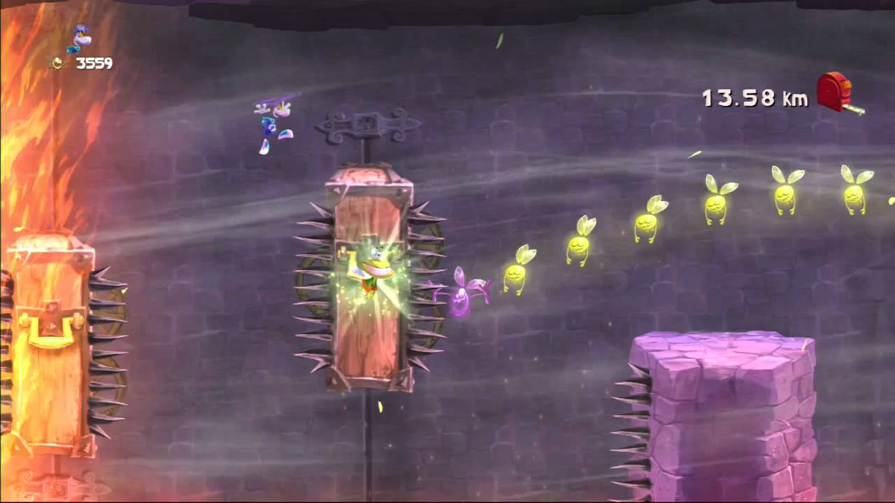Rayman Legends Daily Challenge 21/12/14 - Murfy's Dungeon - 33.25km