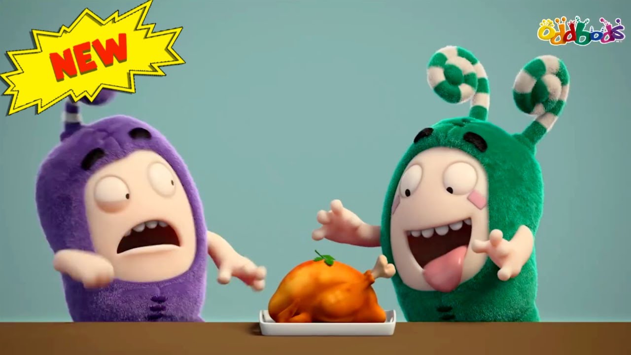 Oddbods | NUEVO | Una Deliciosa Cena de Pavo | Dibujos Animados Divertidos para Niños