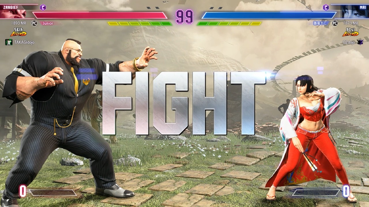 Street Fighter 6 🔥 XIAOHAI (Mai) Vs JUNIOR (Zangief) 🔥 SF6 High Level Matches!