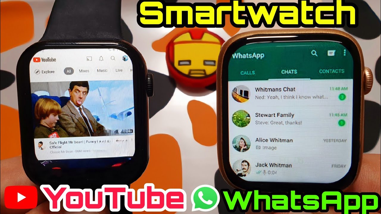 How To Get WhatsApp & YouTube in Smartwatch !!