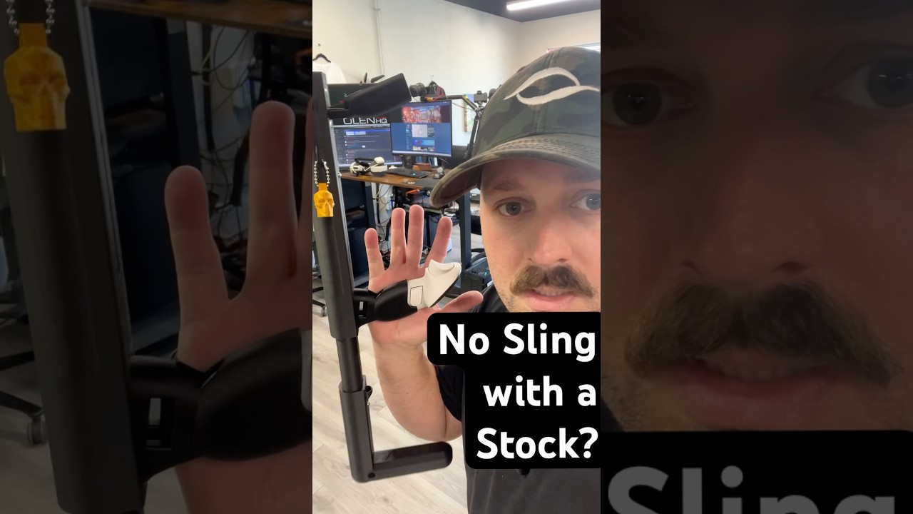 The Asset Gun Stock with a Single Stat Grip MOD #gunstock #vrgaming