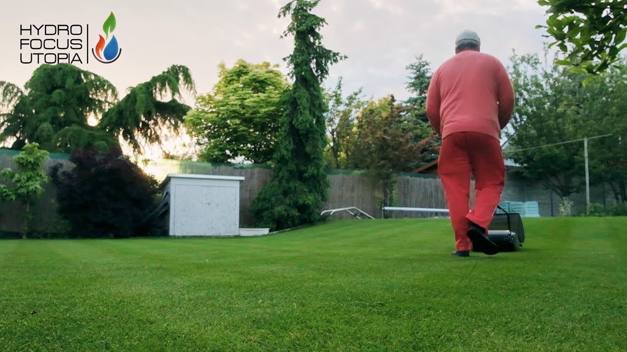 Anglický trávnik. Vretenová kosačka Webb 2021