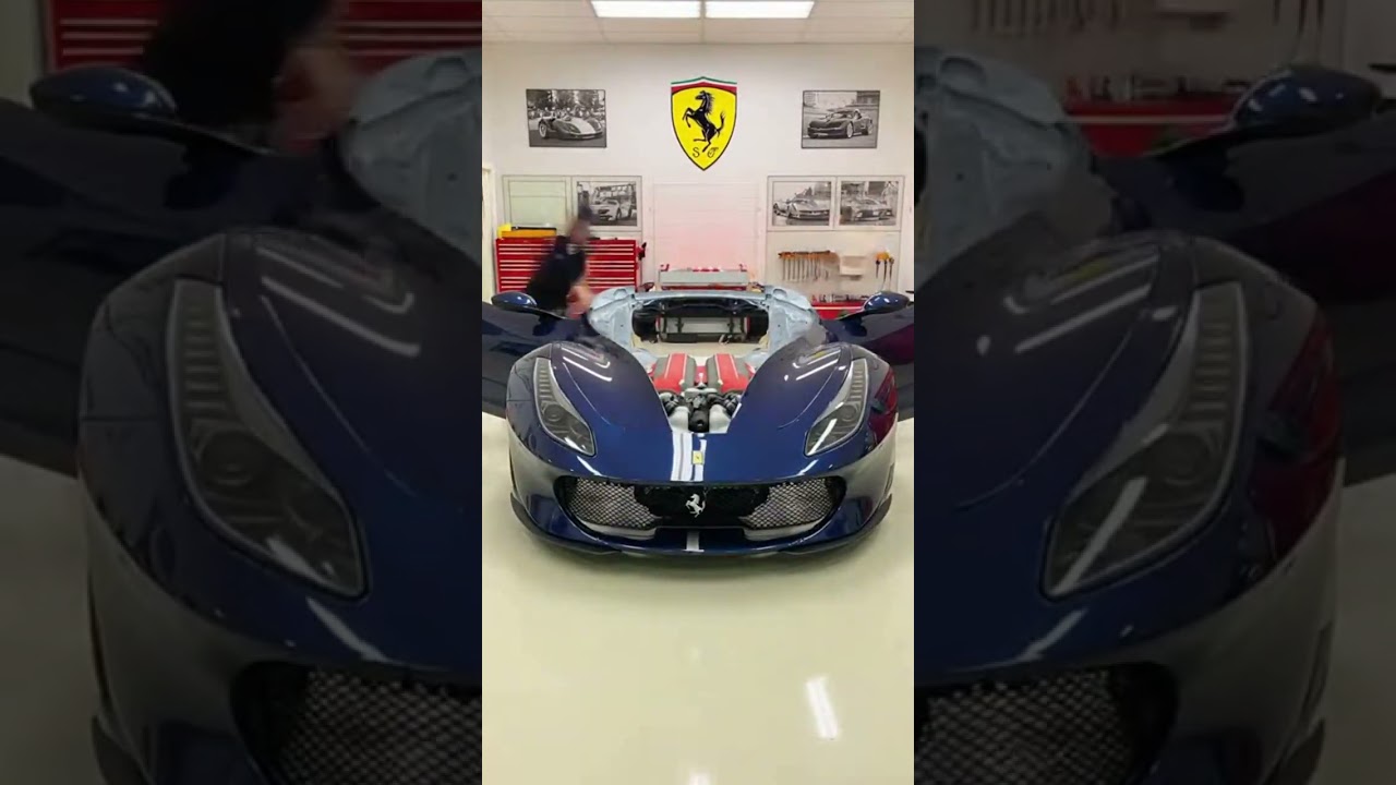 Crashed Ferrari 812 Rebuilt in 10 Seconds 😱 | Pure V12 GT Restoration
