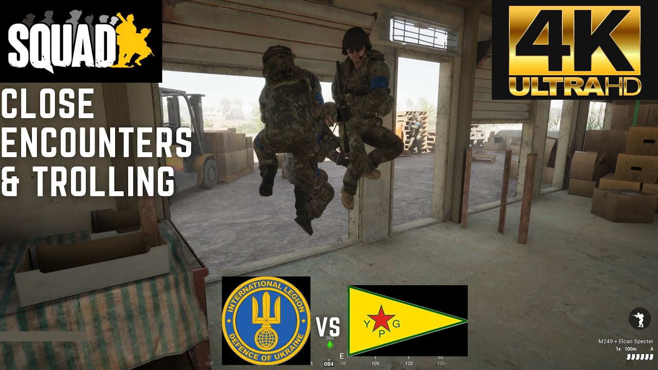 Squad - Close Encounters and Trolling - Al Basrah - (4K)