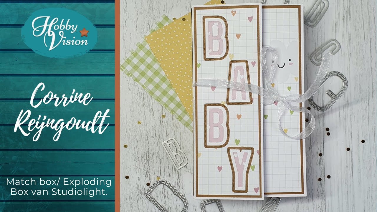 FBLive - ONLINE DEMODAG babykaart met de creative craftlab met Corrine - 5 febr