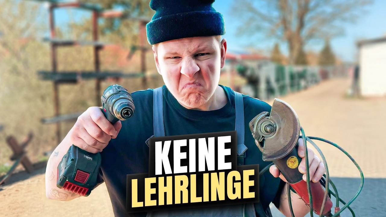 Warum niemand ins Handwerk will.