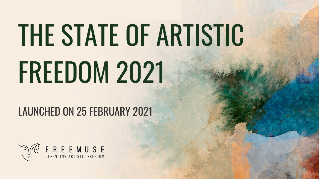 Launch of the Freemuse State of Artistic Freedom Report 2021 at the Re:Writing the Future festival