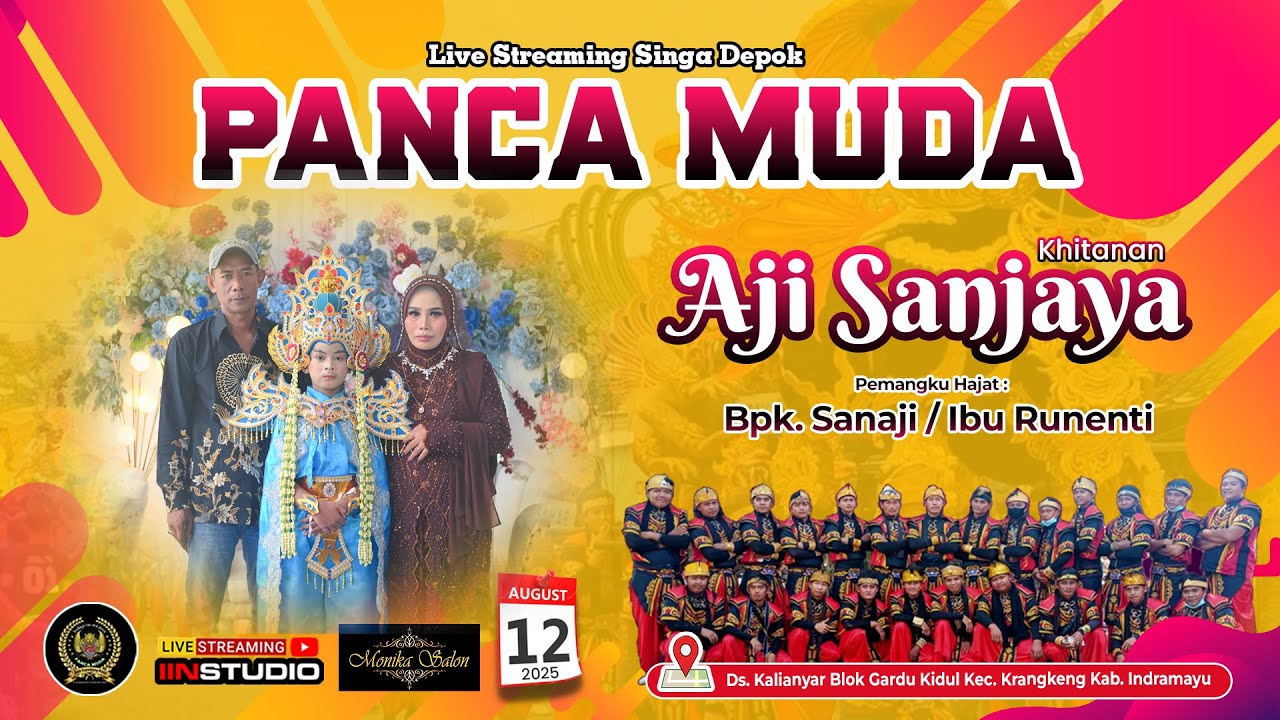 LIVE NGARAK DEPOK PANCA MUDA HAJATNYA BPK. SANAJI - IBU RUNENTI | SELASA 12 AGUSTUS 2025 | KALIANYAR