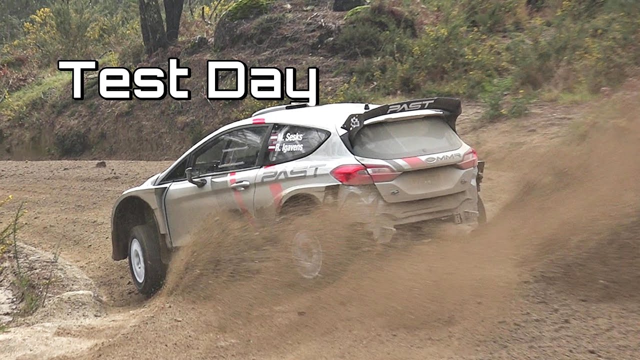 TEST DAY | Mārtiņš Sesks / Ralfs Igavens - Ford Fiesta Rally2 | Fafe 2025