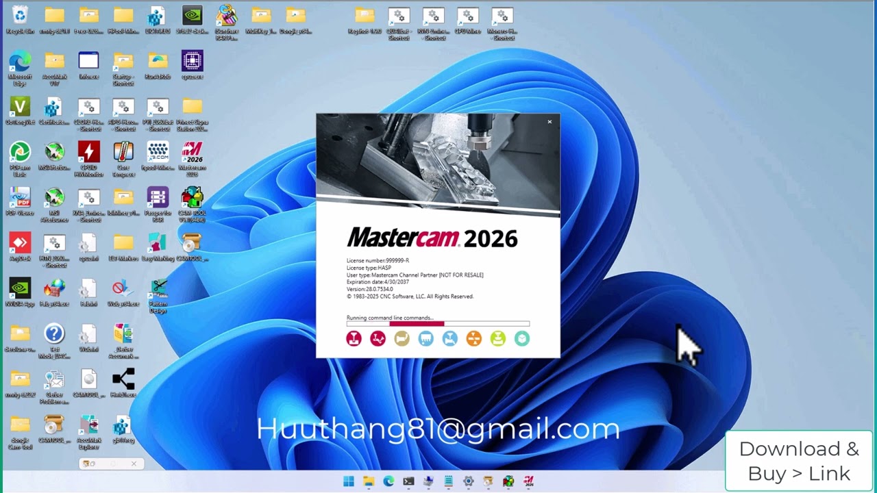 CAM TOOL 9.1 & MasterCAM 2026 | CAM-TOOL 9.1 Song song MasterCAM
