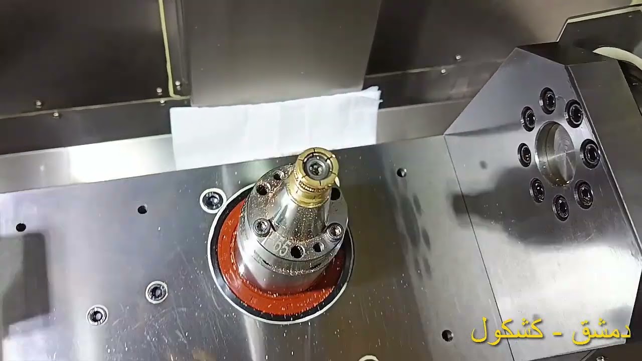 خاتم ذهب (محبس رمش العين)  صناعة سورية - دمشق - شركة كشكول اخوان  Jewellery cnc machine _ 7X  