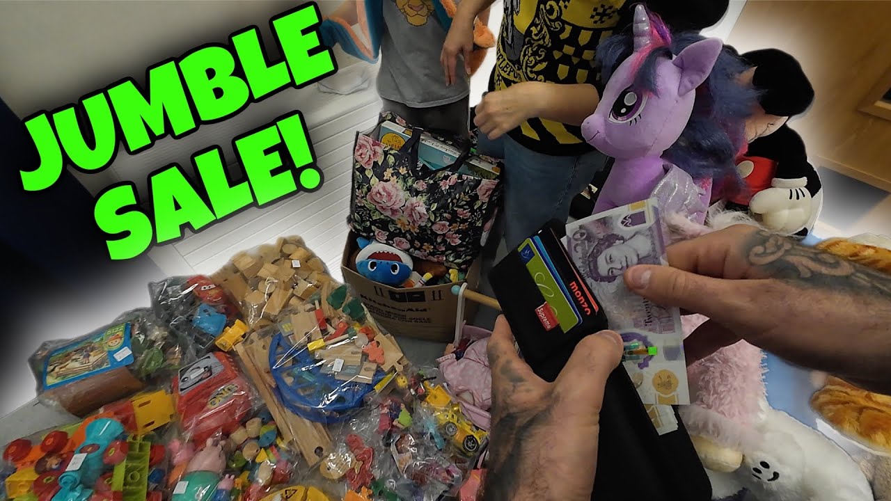 We LOVE A Good Jumble Sale Lets Check It Out!