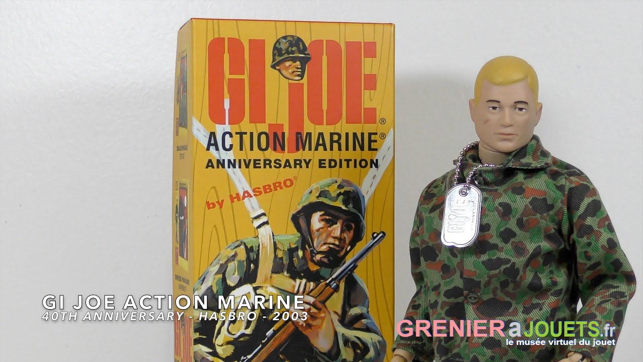 GI Joe Action Marine 40th anniversary Edition - Hasbro - 2003