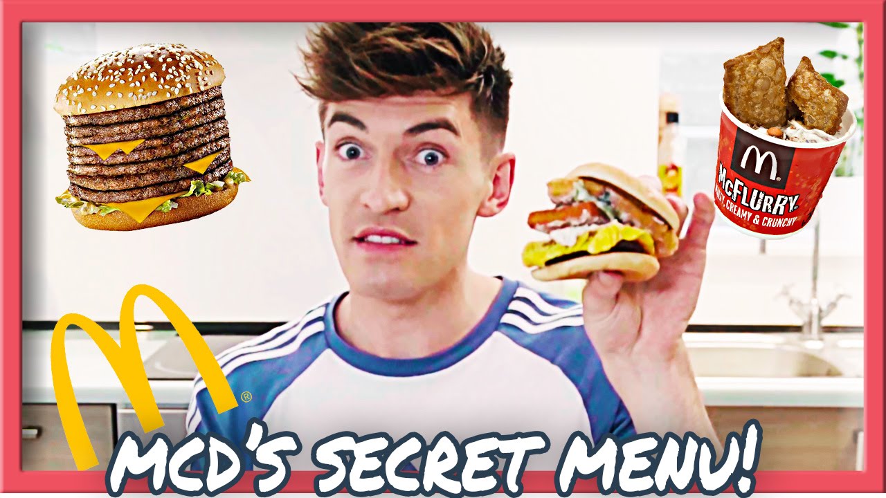 TASTING MCDONALD'S SECRET MENU!