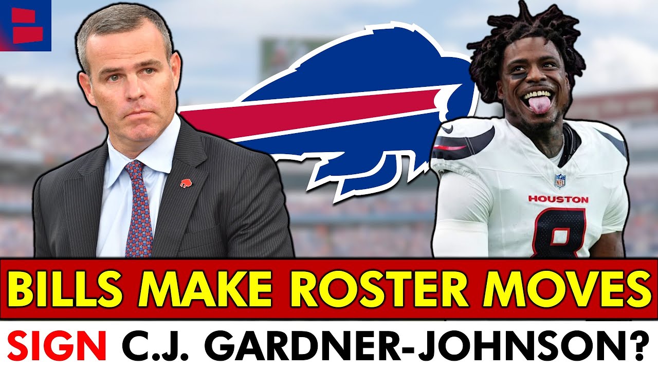 🚨Bills Make MULTIPLE Roster Moves + SIGN C.J. Gardner Johnson In NFL Free Agency?