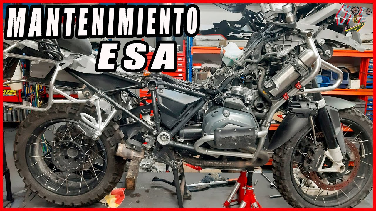 Mantenimiento Suspensión ESA BMW R1200 LC y R1250GS. EVITA una costosa AVERIA😱 en tu moto BMW ✌😃‼