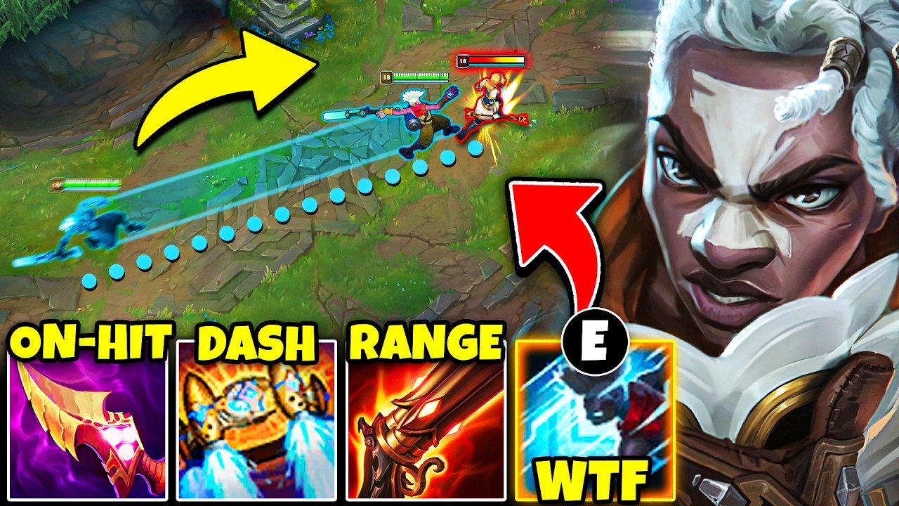 EKKO BUT I CAN DASH ACROSS THE ENTIRE LANE! (RAPIDFIRE + ROCKETBELT)