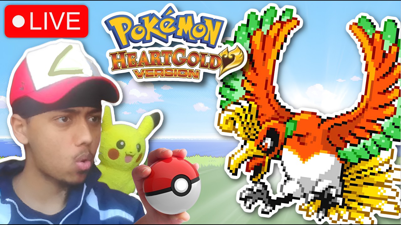 🔴ASH NUZLOCKE BEGINS! | Pokémon Heart Gold (First Playthrough)