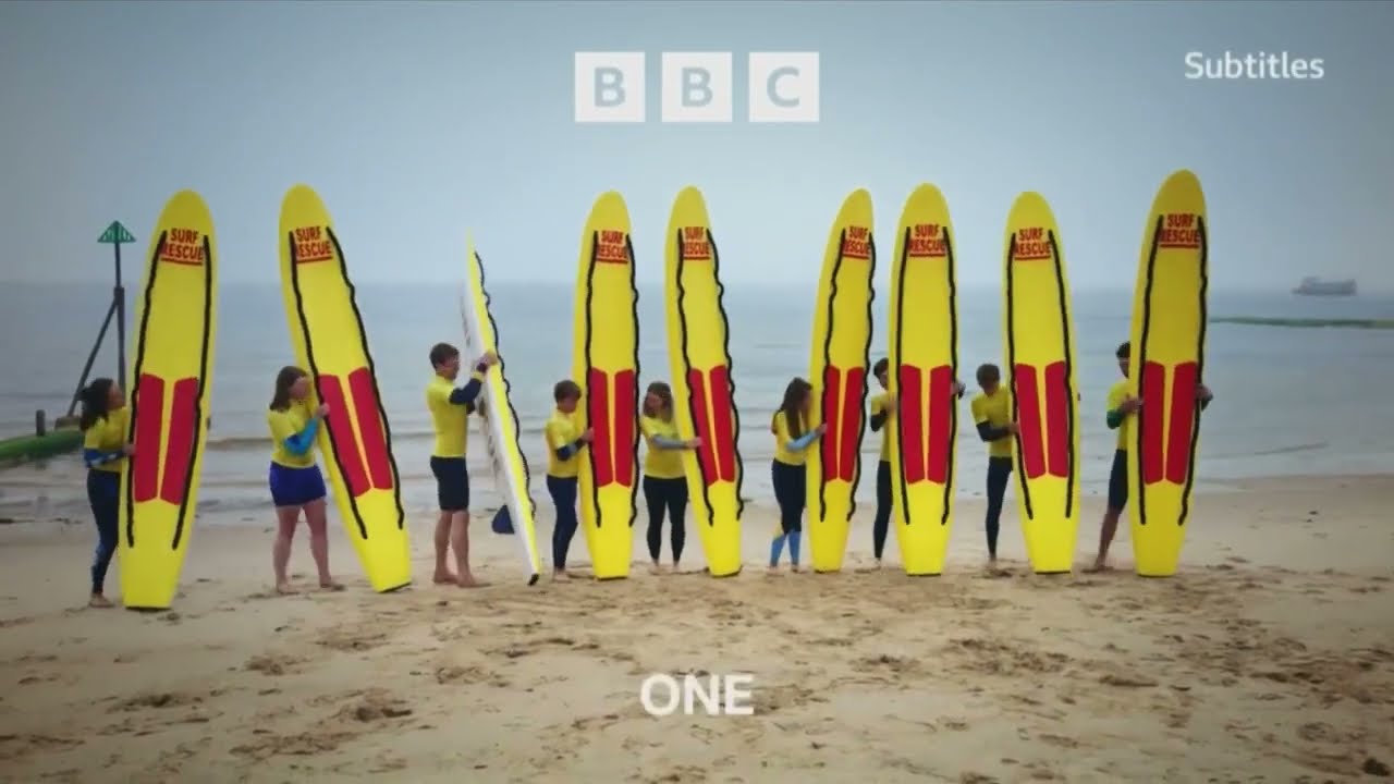 BBC One England, Scotland, Wales, NI idents recorded at the same time - 7:50pm 29th March 2022