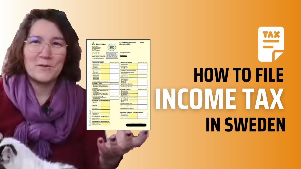 HOW TO FILE INCOME TAX RETURN IN SWEDEN