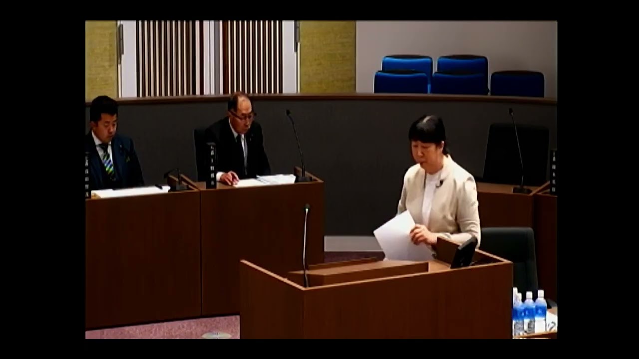 宇治田原町議会令和8年第1回定例会一般質問（3月5日午後）