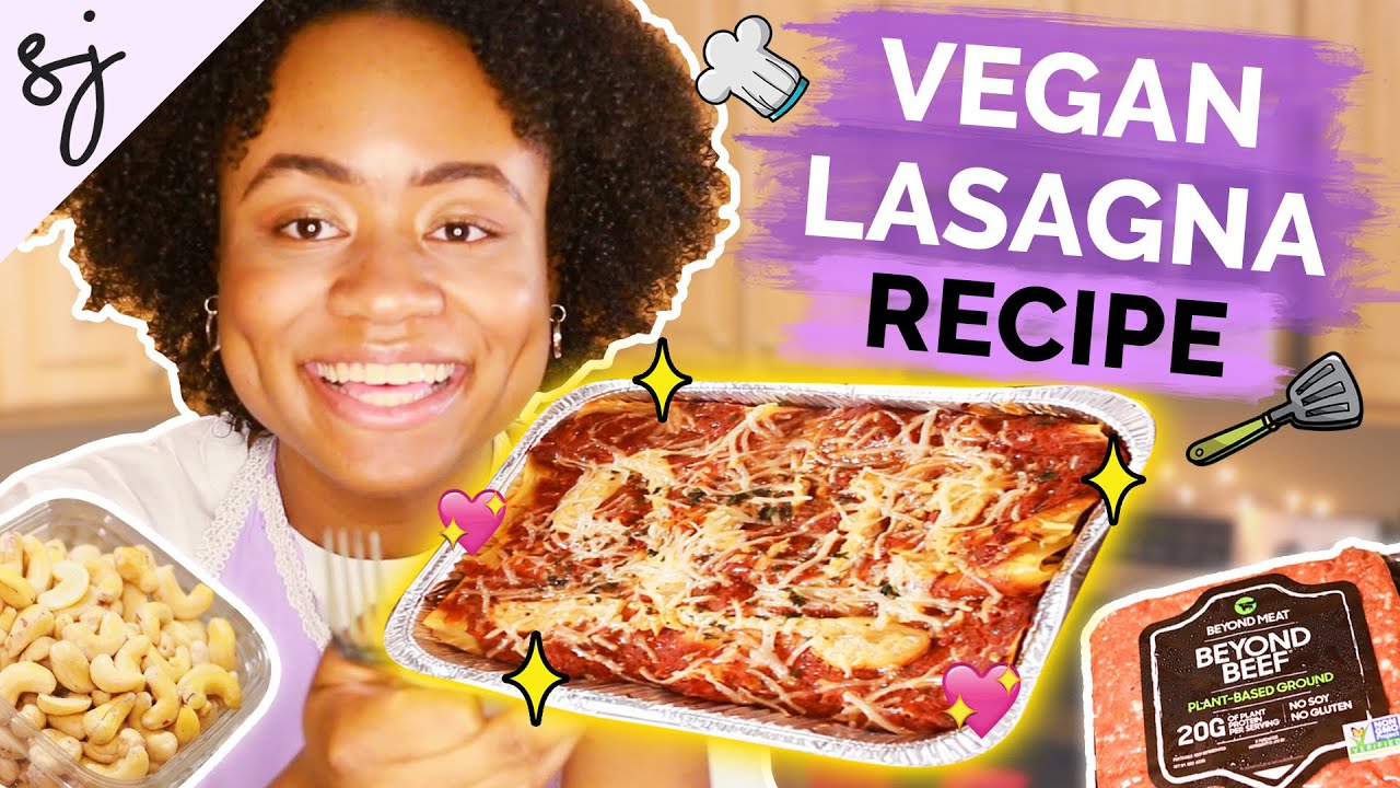 THE BEST VEGAN LASAGNA RECIPE: Homemade Cashew Ricotta Cheese & Beyond Beef | Soy Free Recipe