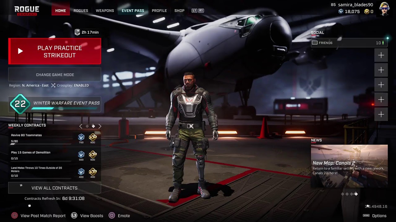 Rogue company hanging out 1.o