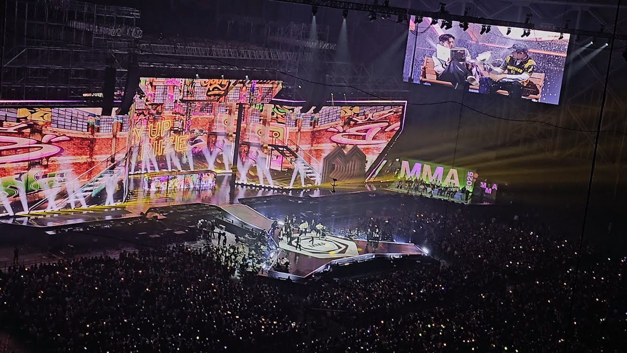 MMA 관중석캠 라이즈 RIIZE - Fame + Bag Bad Back + Fly up   @251220 멜론뮤직어워드 직캠
