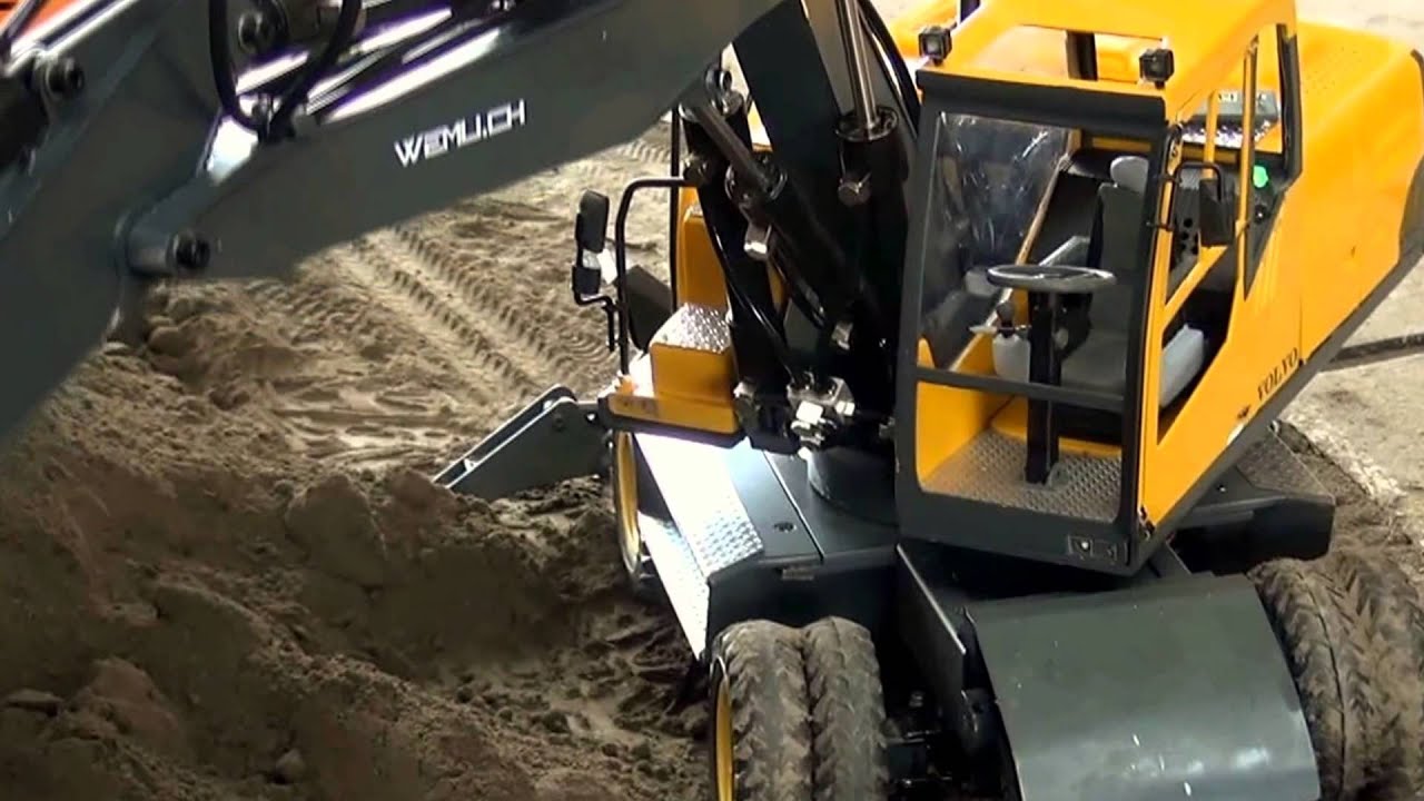 Wheeled Excavators DAMITZ / SCALEART / SELFMADE @