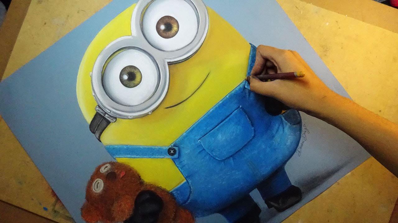 Speed Drawing: Bob (Minions) | Diana Díaz