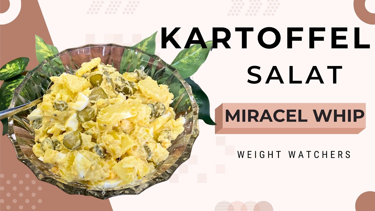 Weight Watchers-freundlicher Kartoffelsalat mit Miracel Whip: Gesundes Abnehmrezept