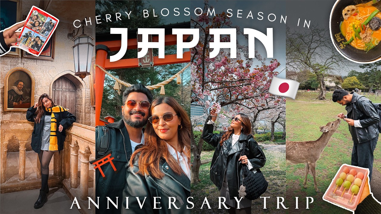10 Days In JAPAN in CHERRY BLOSSOM Season🌸🩷 / Mridul Sharma