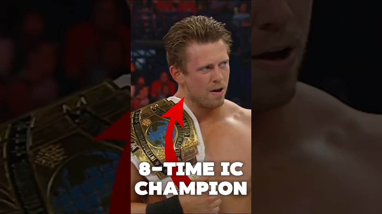 The Miz's EVERY INTERCONTINENTAL TITLE WIN #wwe #wrestling #shorts