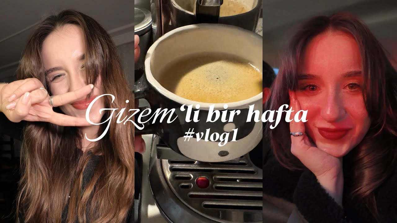 gizem’li bir hafta | ilk vlog heyecanı, saçımı kestiriyorum, yılbaşı hazırlıkları