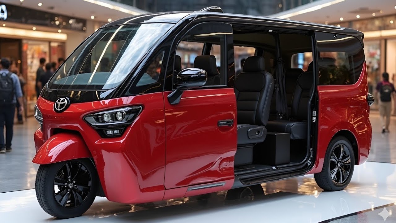 «Обзор 9-местного авторикши Toyota JPN 2025 года — будущее городской мобильности начинается!»