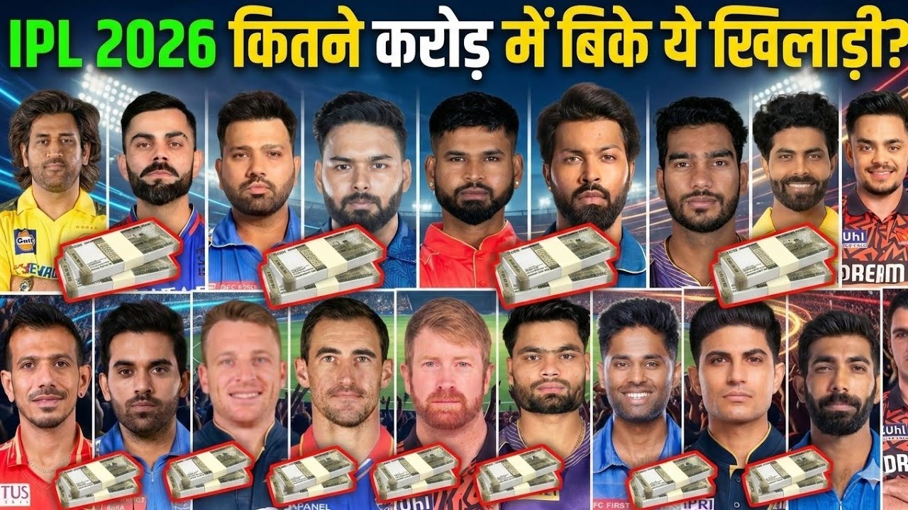 IPL 2025 : जानिए इस साल IPL में सबसे महँगा खिलाड़ी कौन है | Ms Dhoni, Rohit Sharma, Virat, Rishabh
