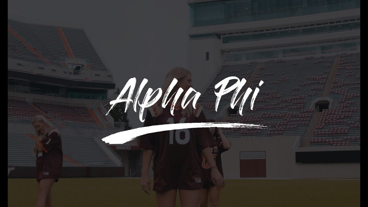 Alpha Phi - Recruitment 2019 | VT