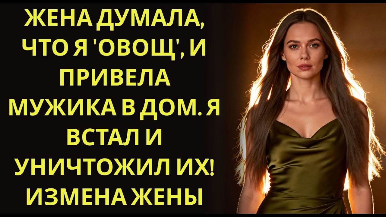 ЖЕНА ДУМАЛА, ЧТО Я 'ОВОЩ', И ПРИВЕЛА МУЖИКА В ДОМ  Я ВСТАЛ И УНИЧТОЖИЛ ИХ! Измена жены