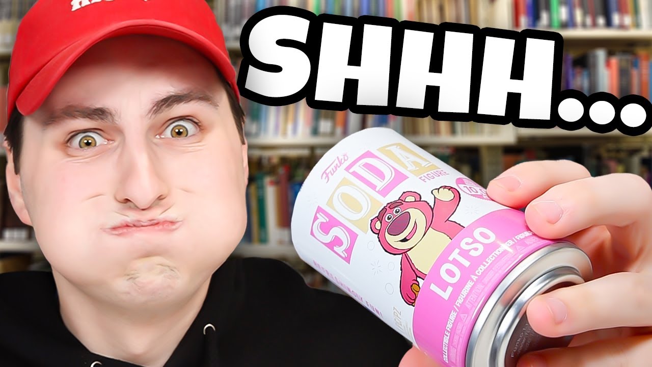 Я открыл Funko Sodas в библиотеке...