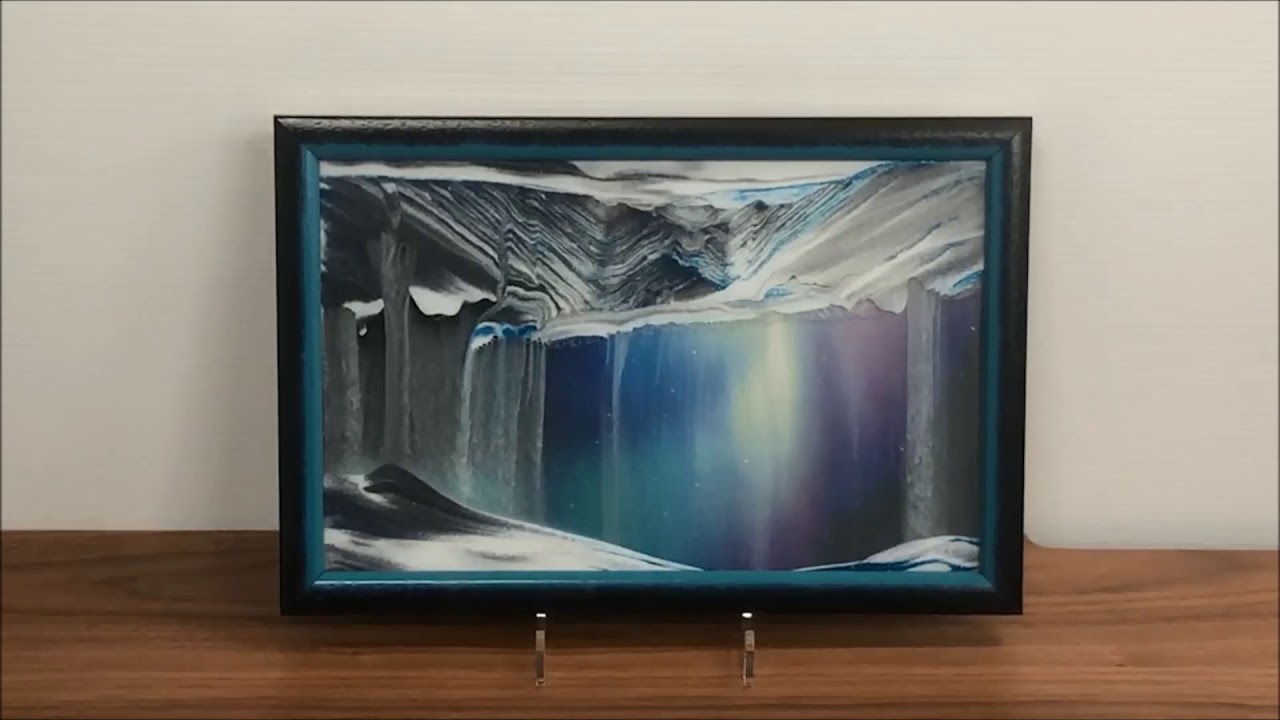 サンドピクチャー「Aurora Borealis」