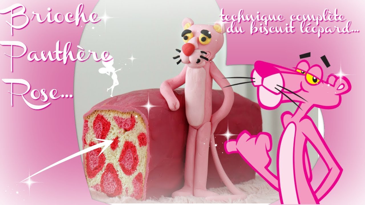 🐯 🌸BRIOCHE LEOPARD - PANTHERE ROSE🐯 🌸