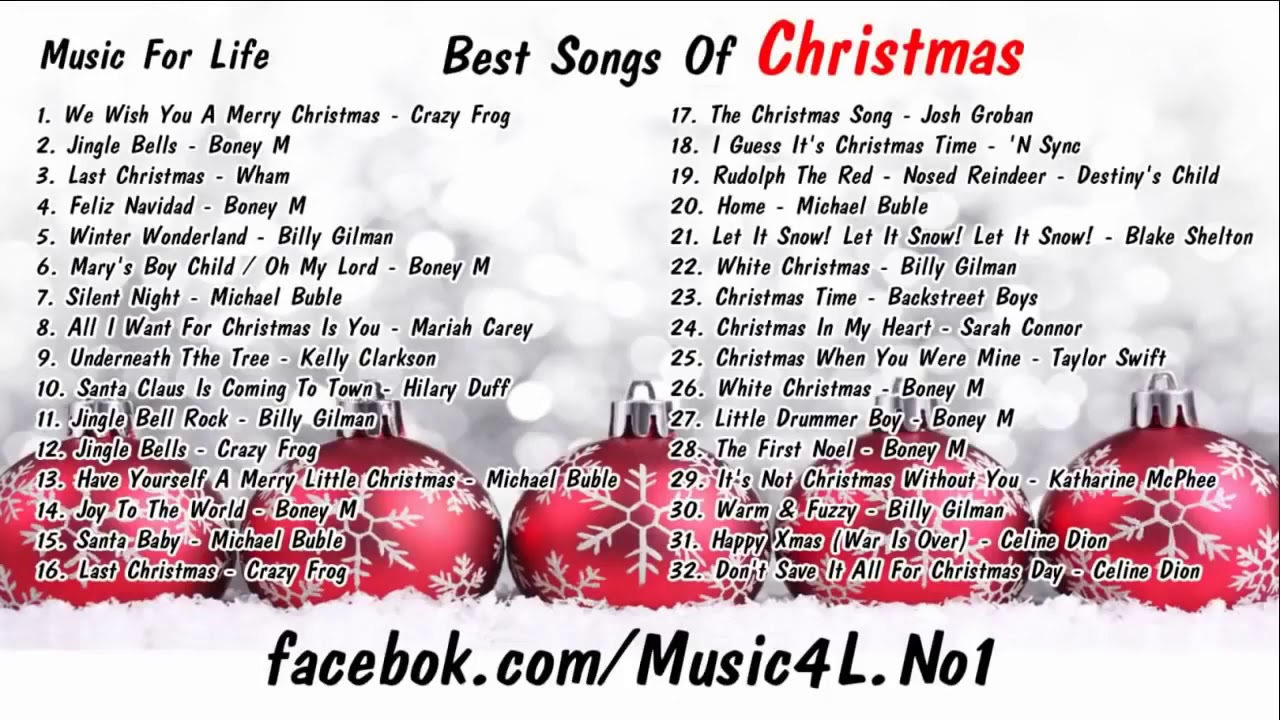 Những ca kh&uacute;c nhạc Noel Tiếng Anh hay nhất