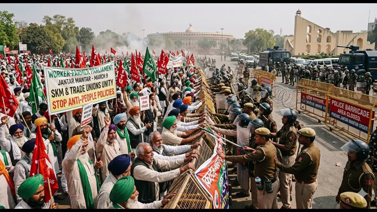 Farmers Unions Decide to Fight Unitedly Against India U S  Trade Deal