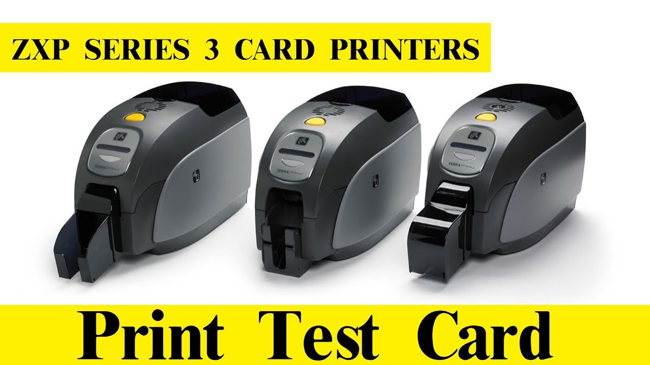Zebra Card Printer Print Test