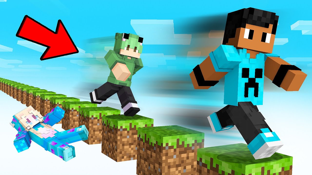 CORRA ou MORRA COM 3 YOUTUBERS no Minecraft!
