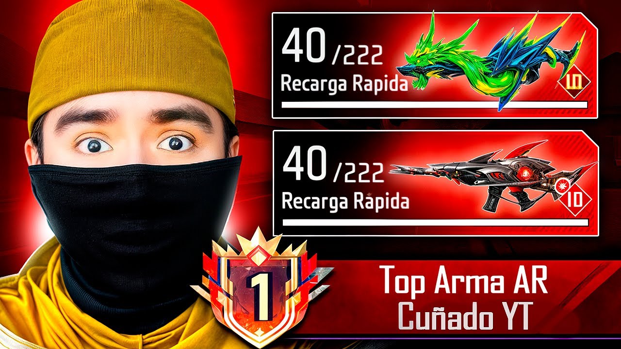 ESTAS son LAS MEJORES ARMAS para DOMINAR el PRECISO en MIRA al 100% en FREE FIRE